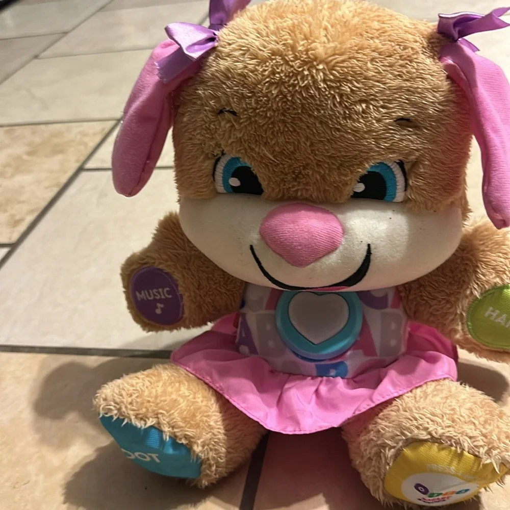 Toddler fisher price learning‎ girl teddy bear bear